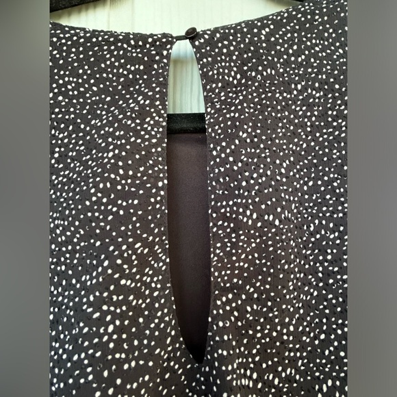 76CAROLINA BELLE Elegant Puffed Sleeve Polka-dot Black & White Mini Dress
SizeМ - Picture 6 of 16